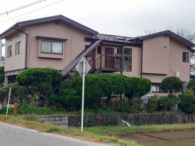 伊那市M邸外壁施工後