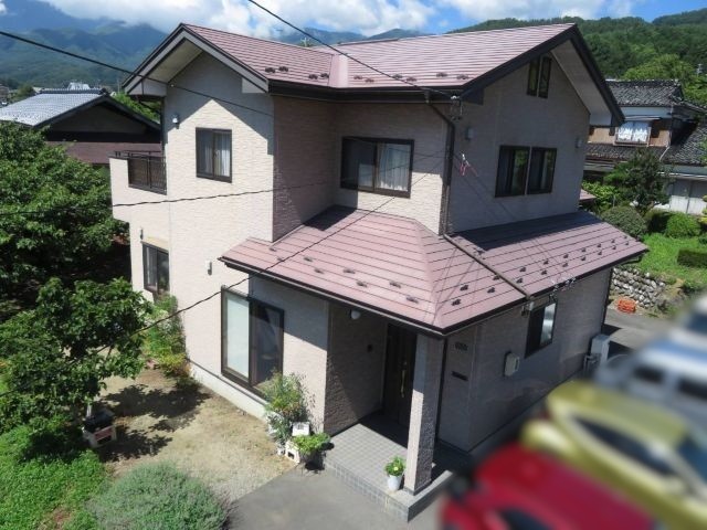 伊那市S邸外壁施工前
