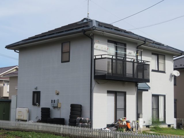 宮田村M邸外壁施工前