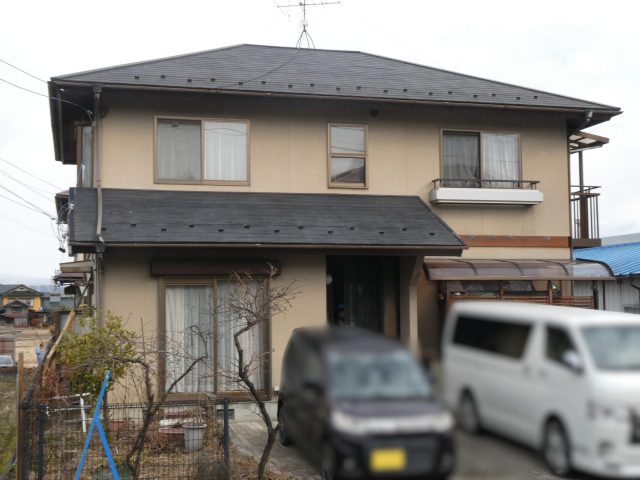 飯田市H邸_外観ビフォー