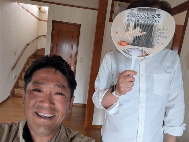 飯田市K邸顔写真