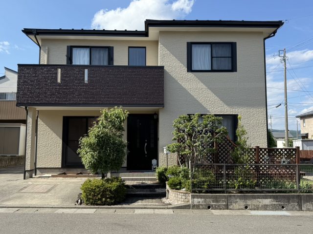 駒ヶ根市I邸外壁完成