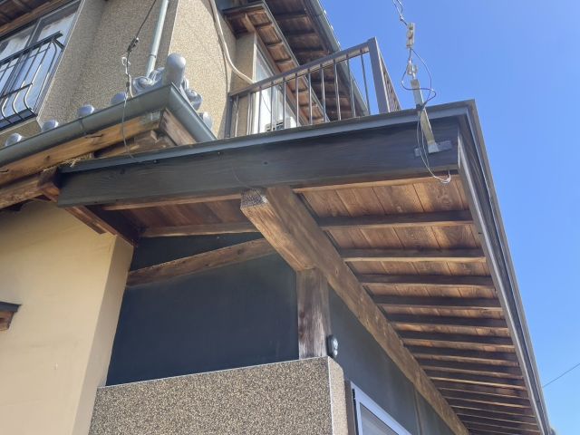 高森町S邸_木部塗装施工後